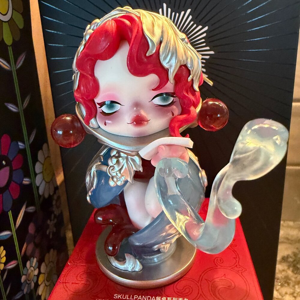 Pop Mart SkullPanda  Feast Begins Figure - The Silver Claret Jug